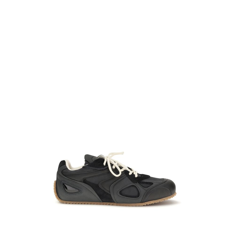 Axel Arigato Black Calf Leather Bos Taurus Low Top Sneakers Curated Luxury Accessories by Orvyn