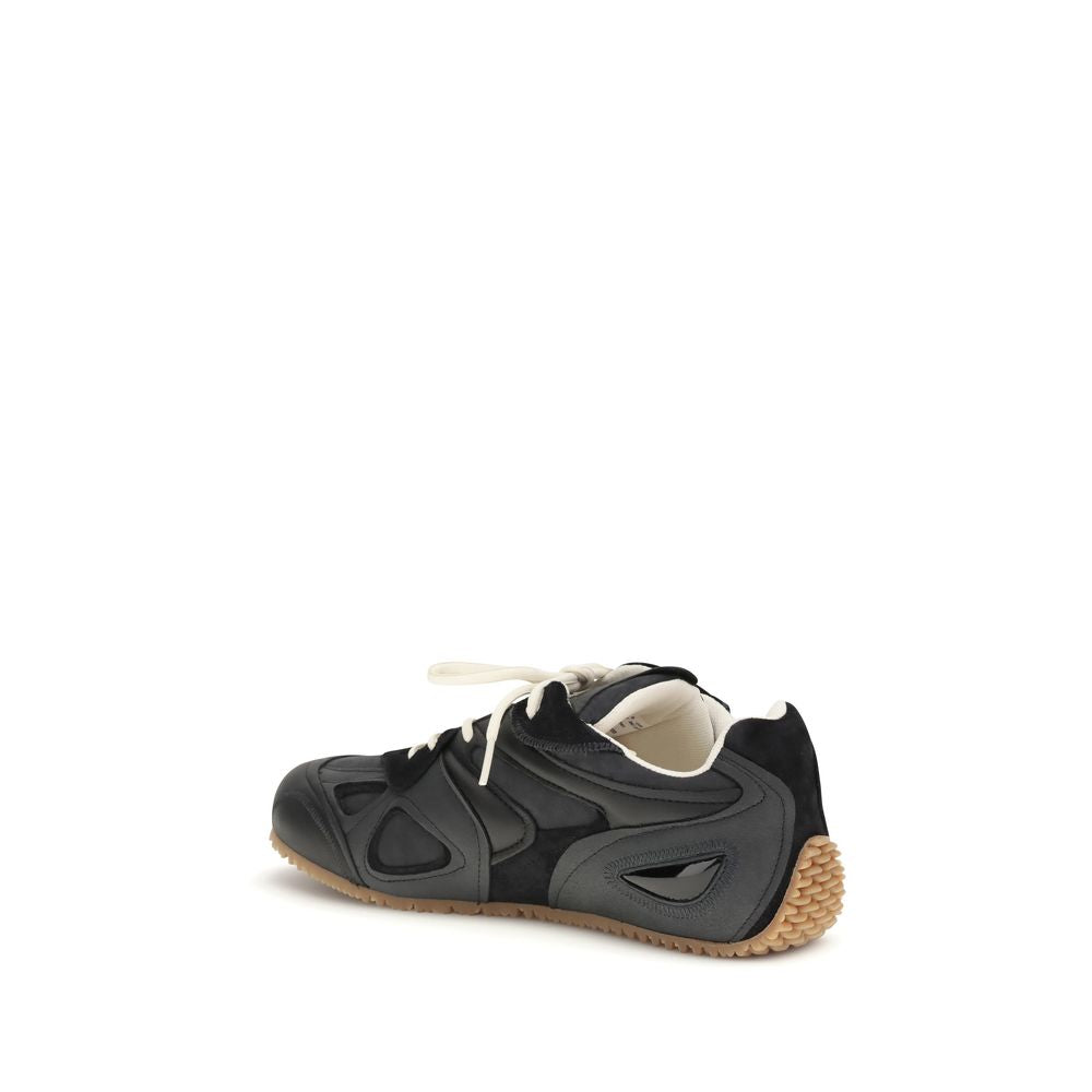 Axel Arigato Black Calf Leather Bos Taurus Low Top Sneakers Curated Luxury Accessories by Orvyn