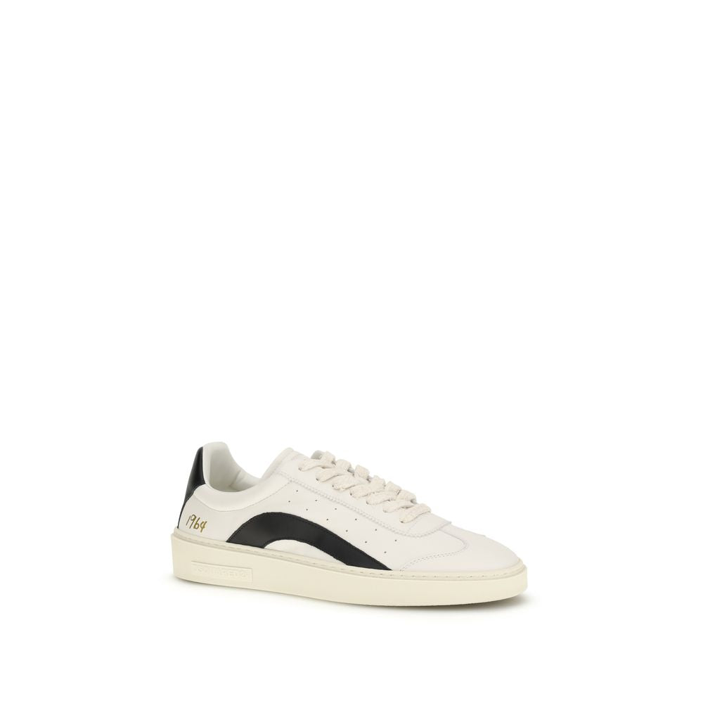 Dsquared² Multicolor Calf Leather Bos Taurus Low Top Sneakers Curated Luxury Accessories by Orvyn