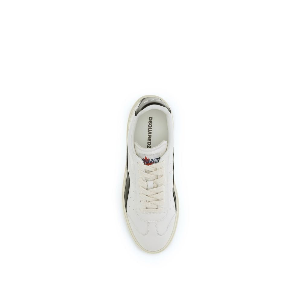 Dsquared² Multicolor Calf Leather Bos Taurus Low Top Sneakers Curated Luxury Accessories by Orvyn