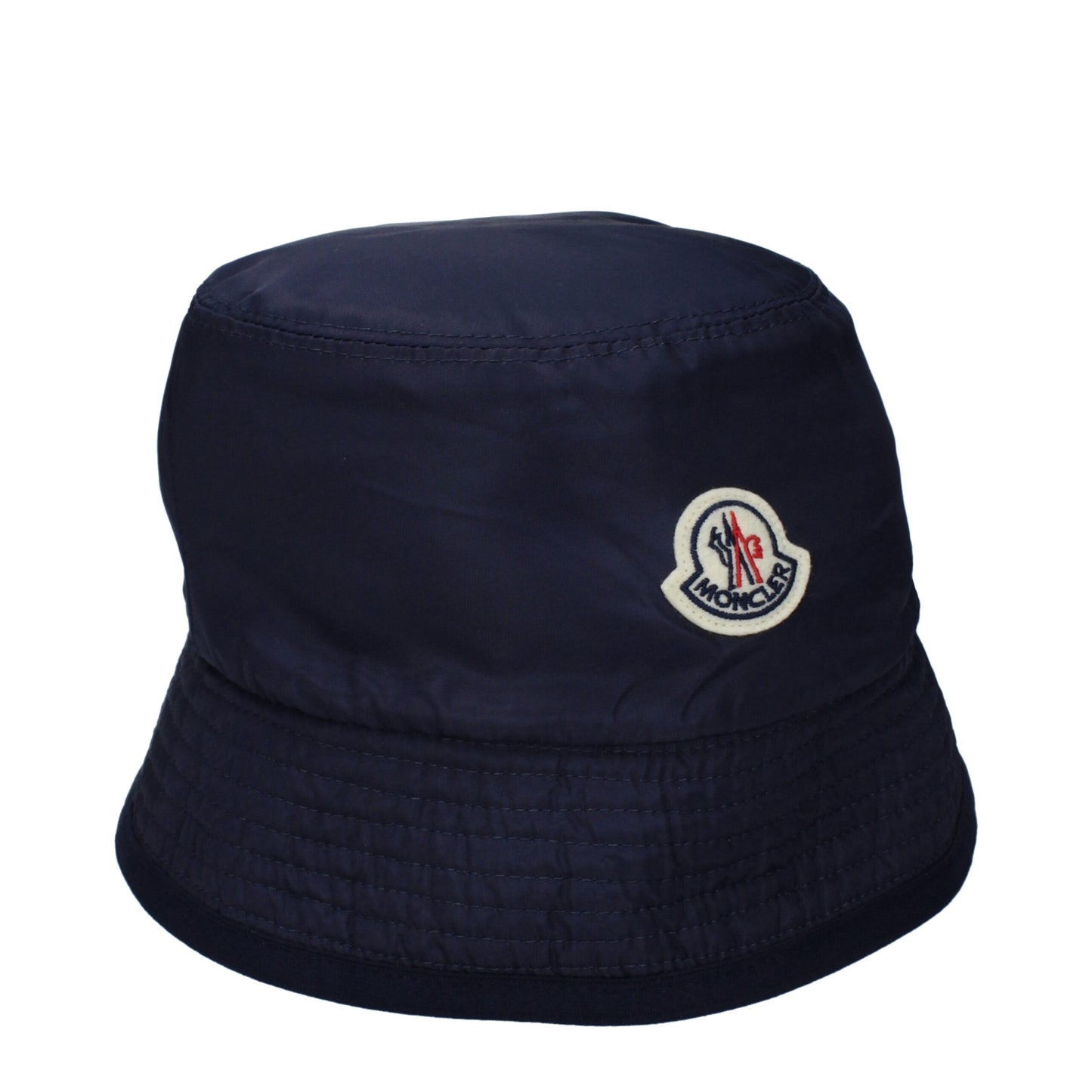 Moncler Blue Wool Bucket Hat Curated Luxury Accessories by Orvyn